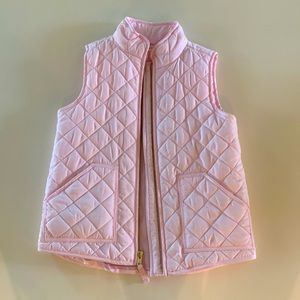CrewCuts Girls Pink Quilted Vest